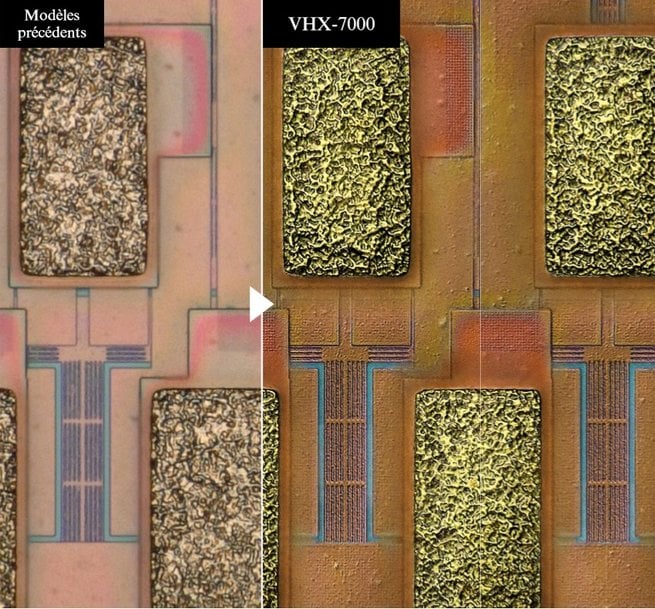 Le nouveau microscope 4K KEYENCE VHX-7000 améliore la visualisation, acquisition et mesure